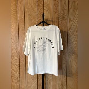 White “It Was All a Dream” Graphic Tee